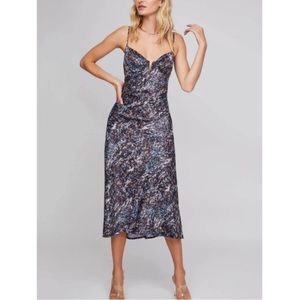 ASTR Sequin Print Midi Dress- PERFECT FOR NEW YEARS EVE!